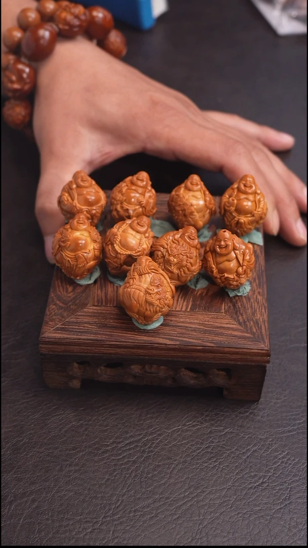 手串/手链橄榄核须永培  骑兽八宝米勒