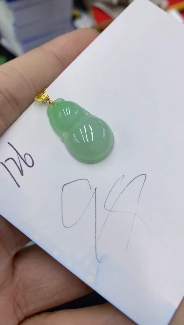 【闪购商品】翡翠颈饰18K金镶嵌号链接1111111111