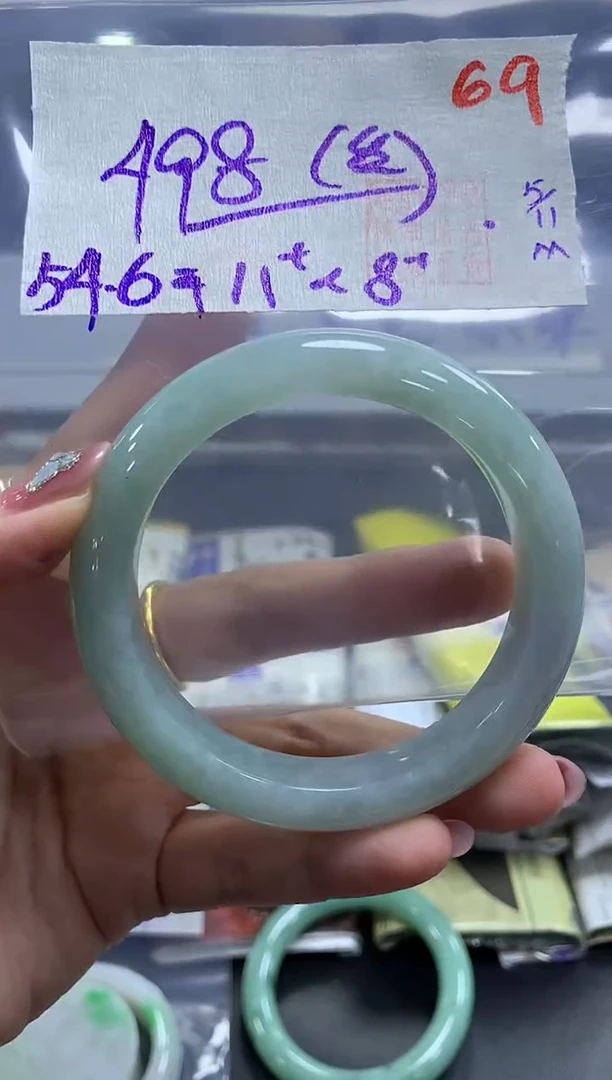 未镶嵌定制翡翠69毛货需精细抛光多样性发1件498元（色丝）