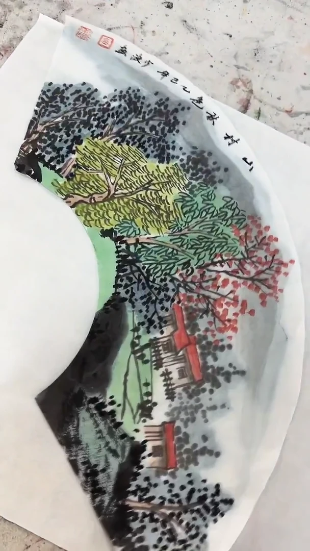 国画卢少波/国画/山水