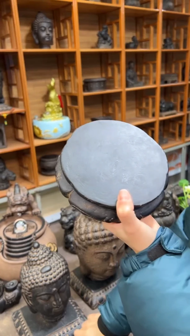 陶土【火山泥】金箍坛底座
