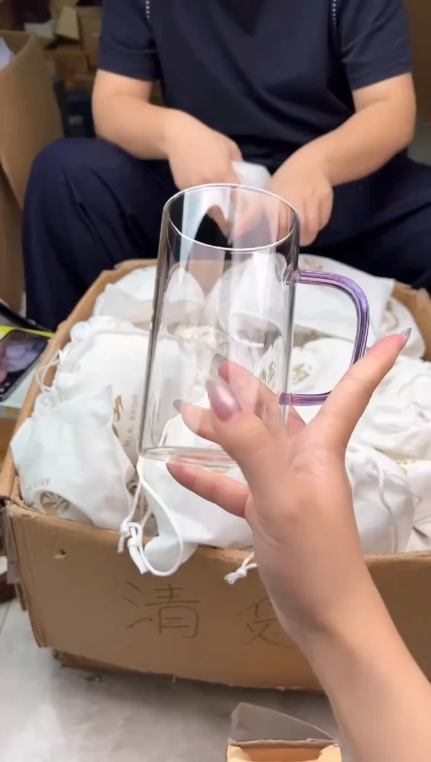 禾墨绿茶杯子浅紫色