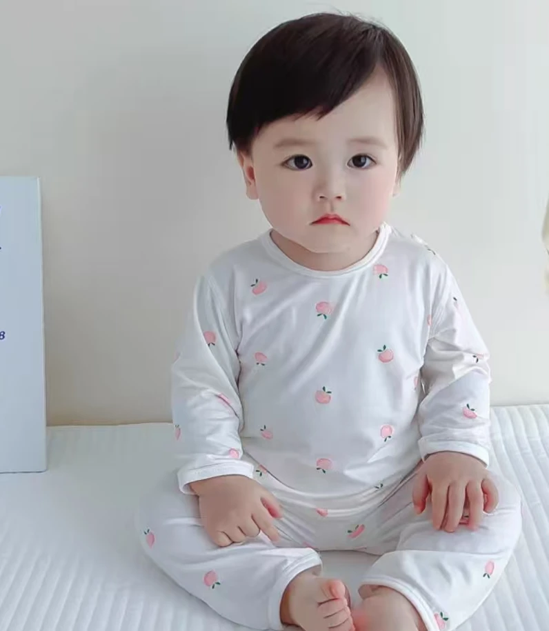 【图图家】儿童蚕丝保暖套装