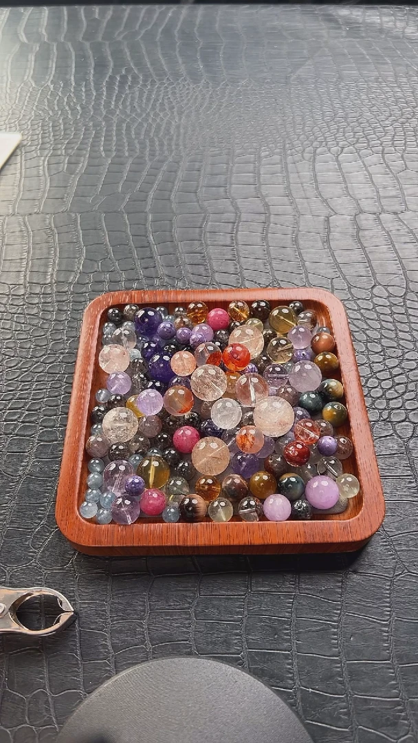 水晶手链未镶嵌20多样性发其一/随机发一颗