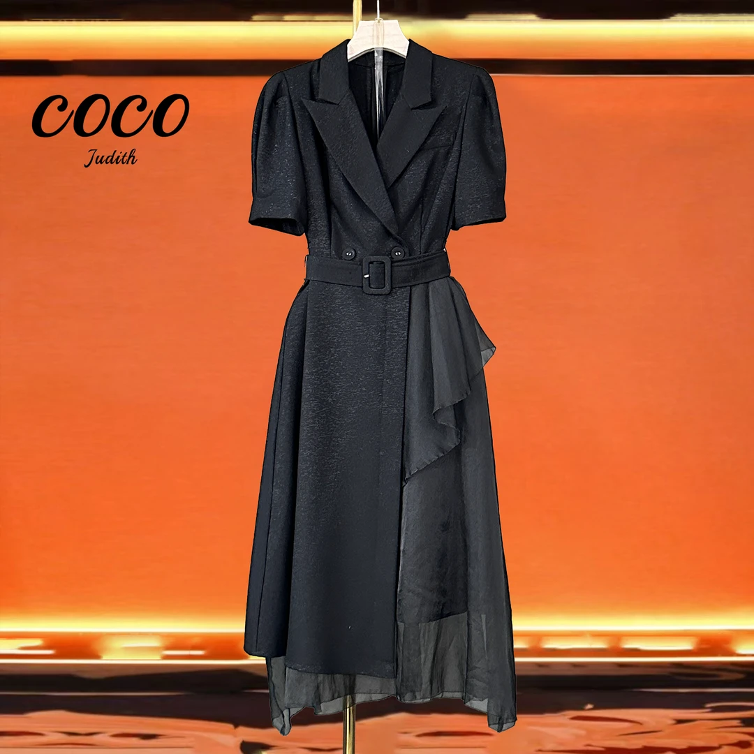 现货【RG716】2025年初夏新款时尚气质百搭减龄显瘦新款女装连衣裙