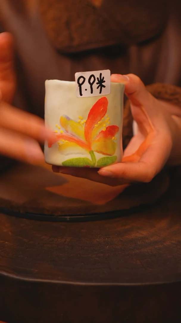 【闪购商品】瓷片景德镇手绘瓷器高温釉下彩---