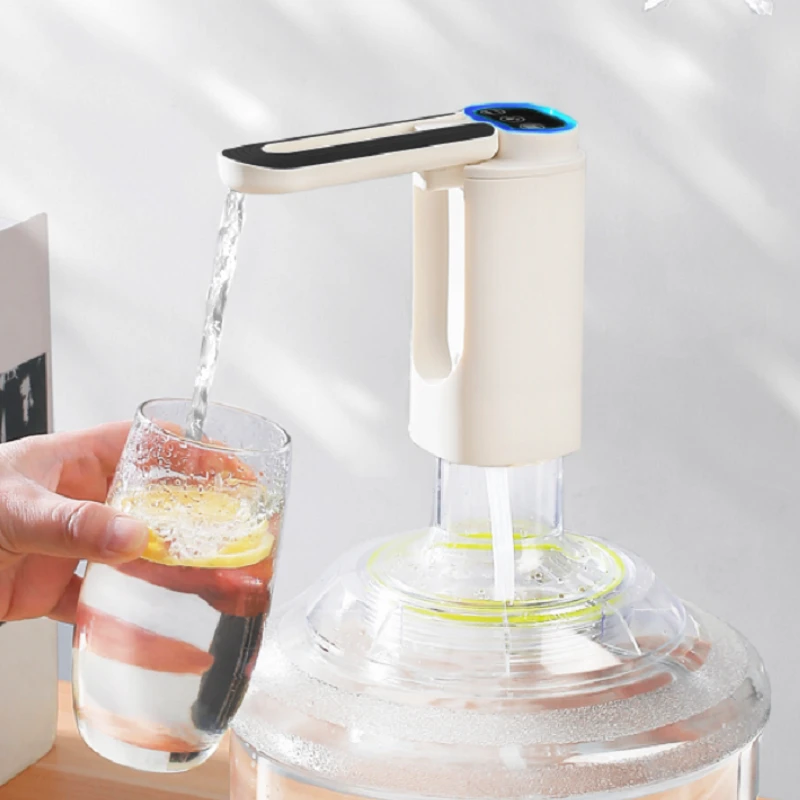 25年新款抽水器桶装水可折叠上水神器饮水机家用电动吸水泵压水器