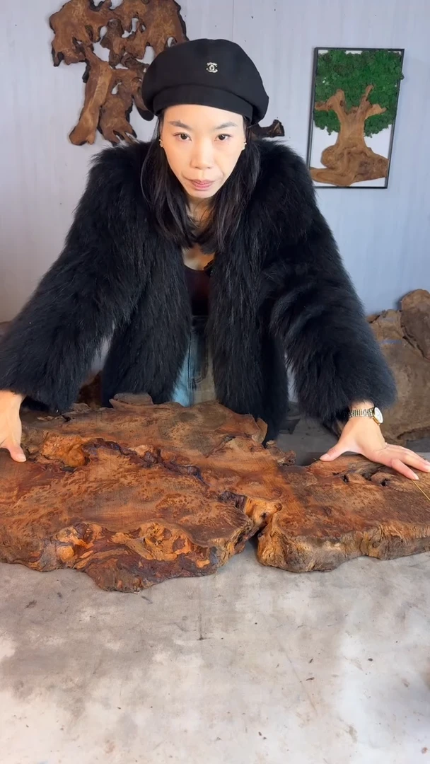 香杉木木头款浩**欣杉木瘤挂件【原料】精磨上油 碳化