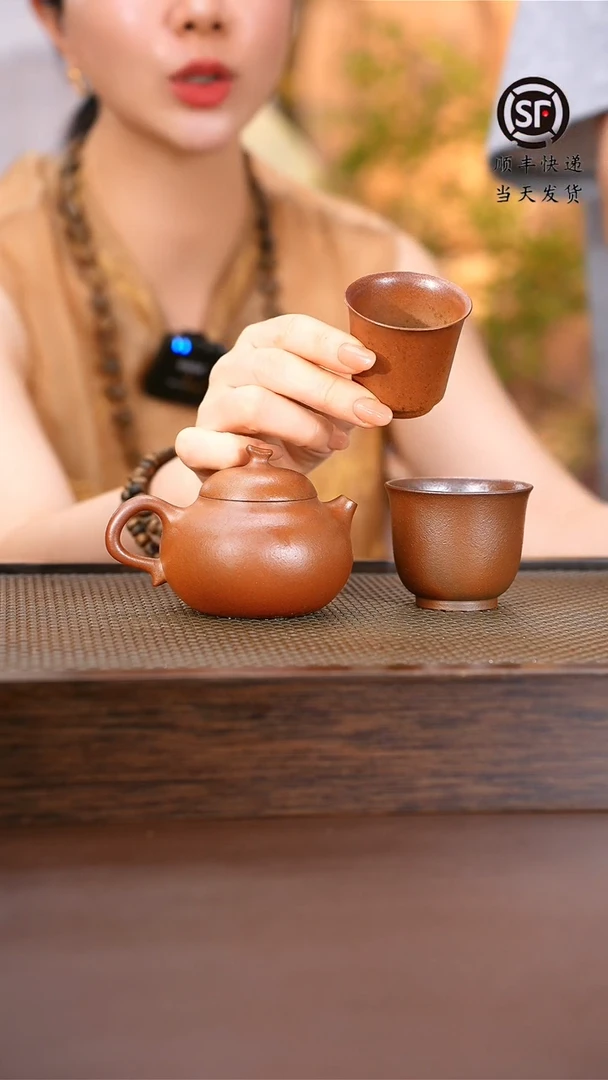茶壶紫砂原矿手工壶