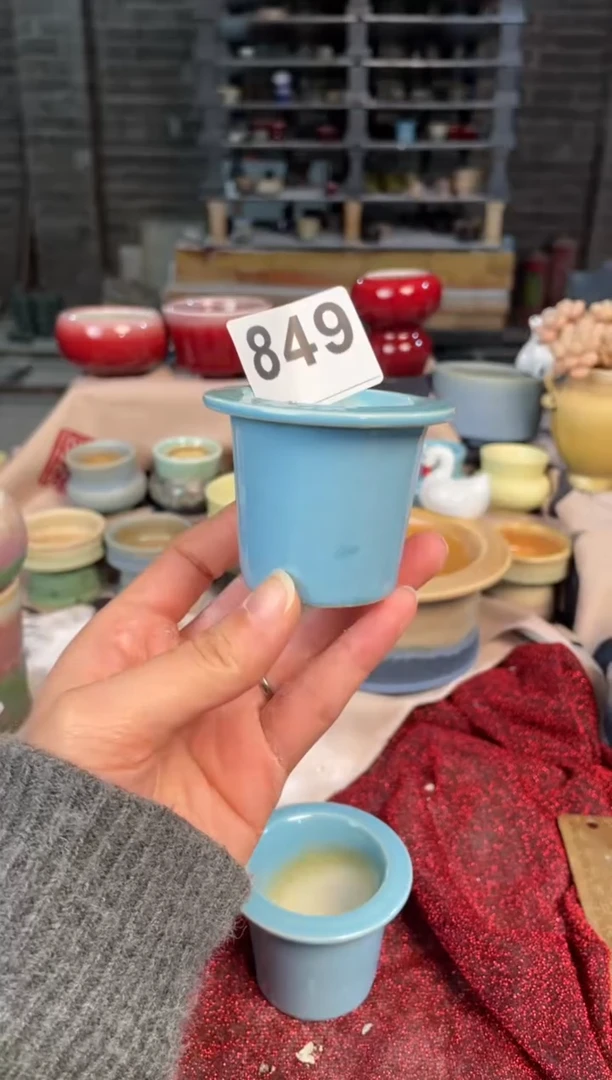 【闪购商品】摆件849小芳知木花盆编号