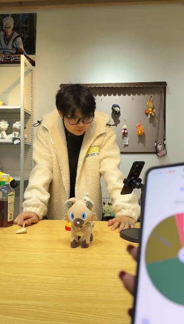 毛绒wct岩狗狗宝可梦