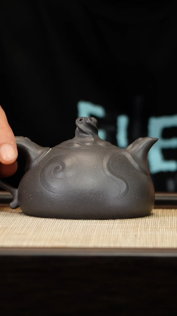 茶壶紫砂天青惊涛怒