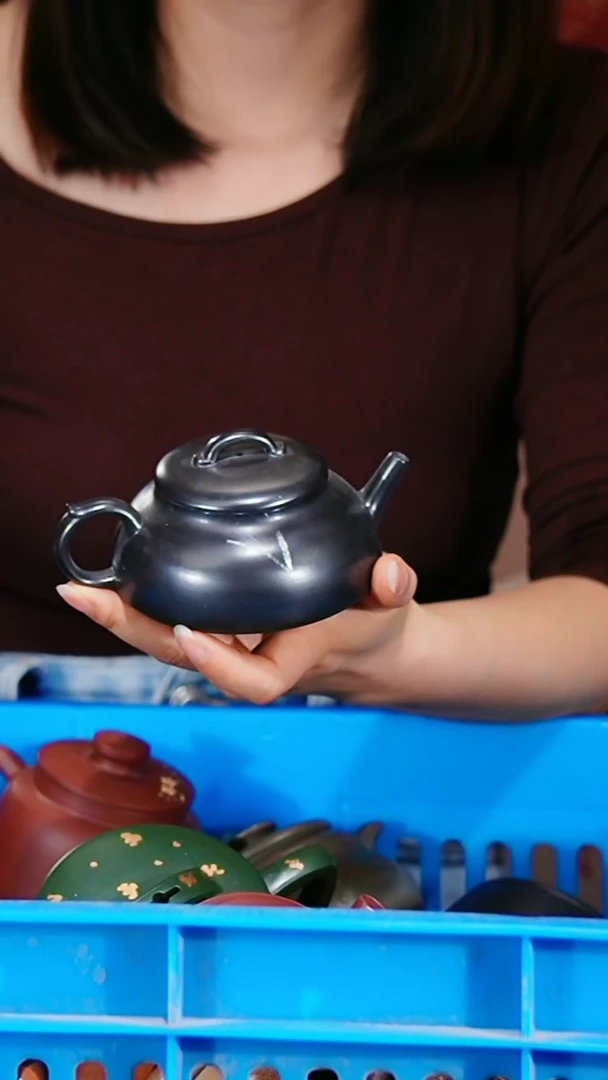 宜兴原矿紫砂壶茶壶140C