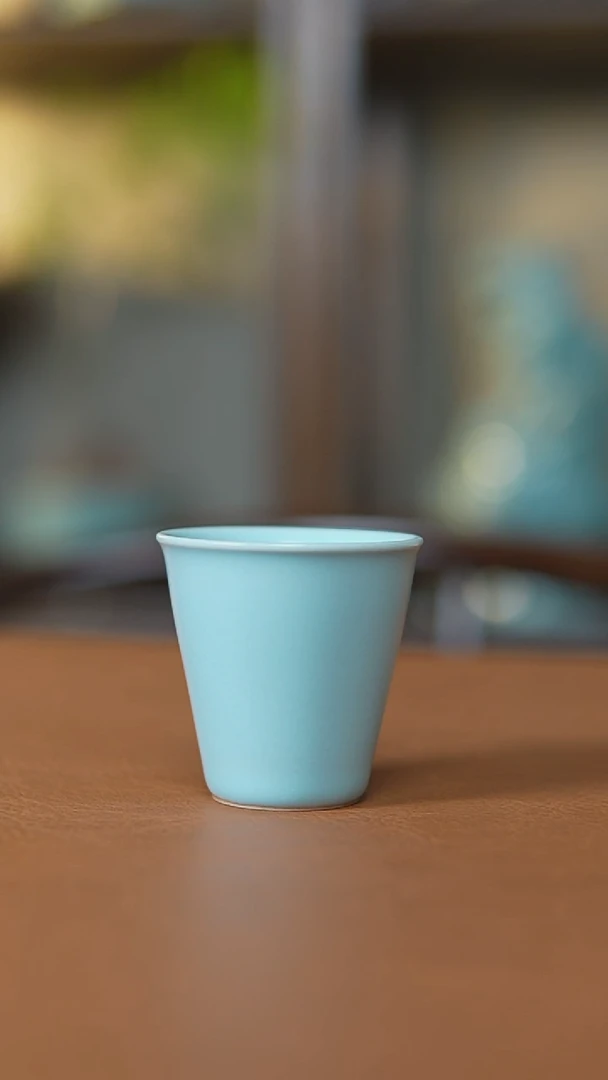 杯仿古宋臻纯手小可乐杯一级