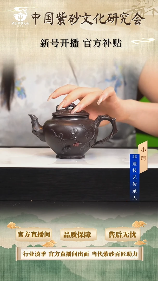茶壶紫砂陶茶文化            黑墩头300cc.左右