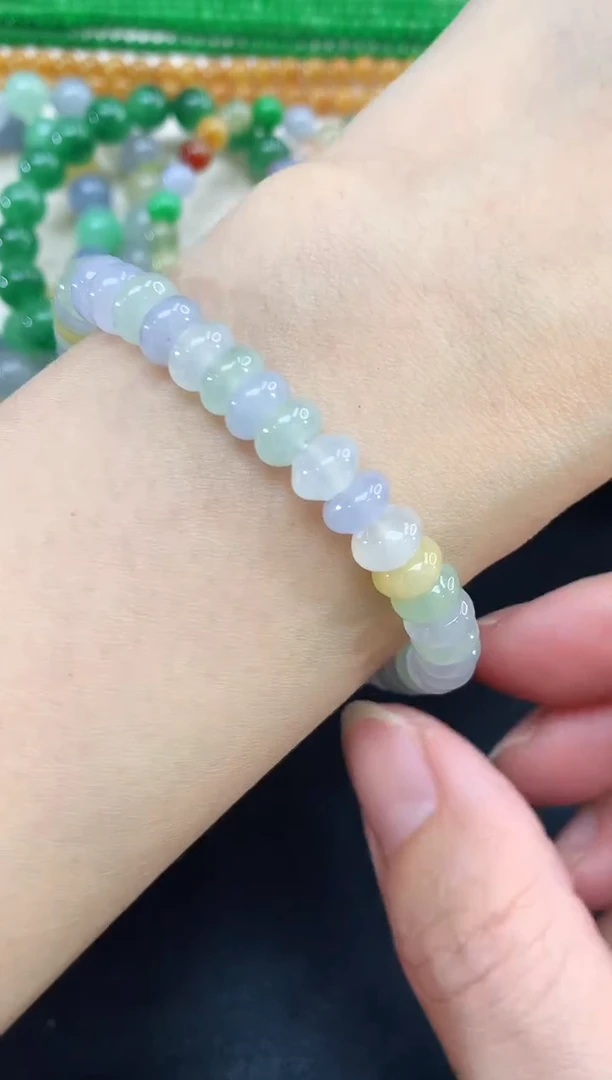 未镶嵌手串翡翠45|