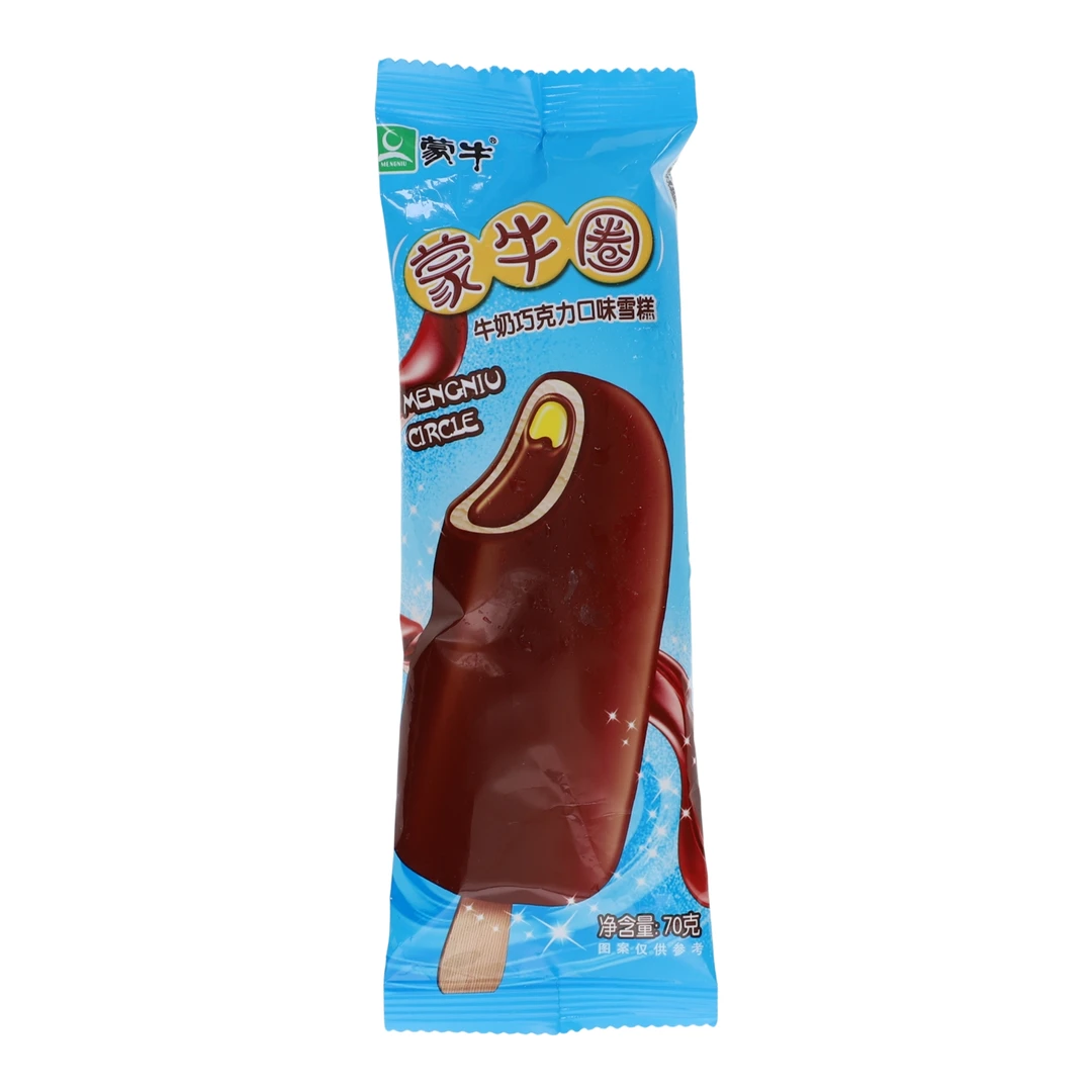 MENGNIU/蒙牛蒙牛蒙牛圈牛奶巧克力味70g网红雪糕冰淇淋雪糕同城配