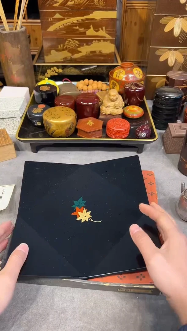 果子钵 大漆漆器大漆漆器