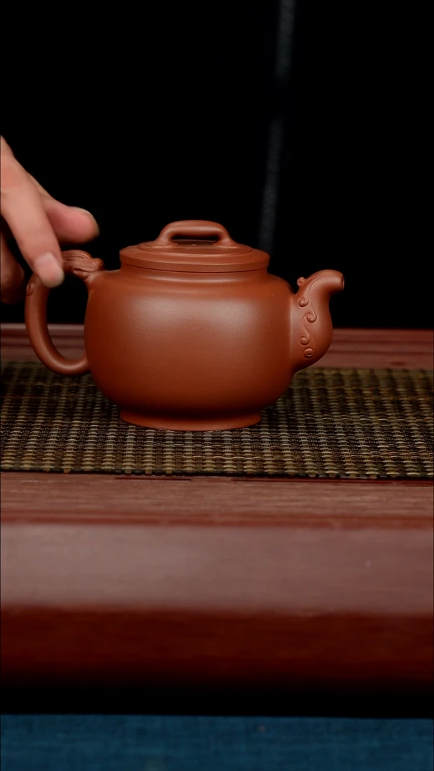 茶壶紫砂陈富才原矿紫砂壶