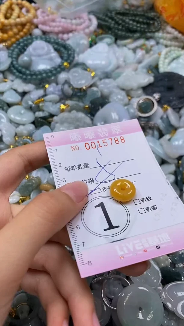 翡翠未镶嵌颈饰闪购0015788多样性发其一