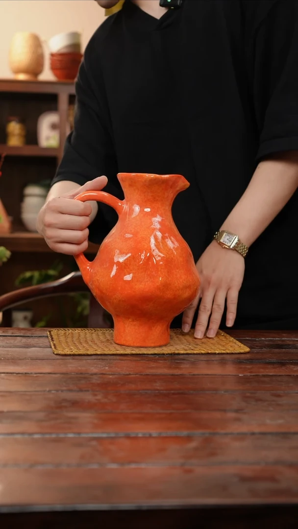 摆件景德镇艺术感手作花瓶