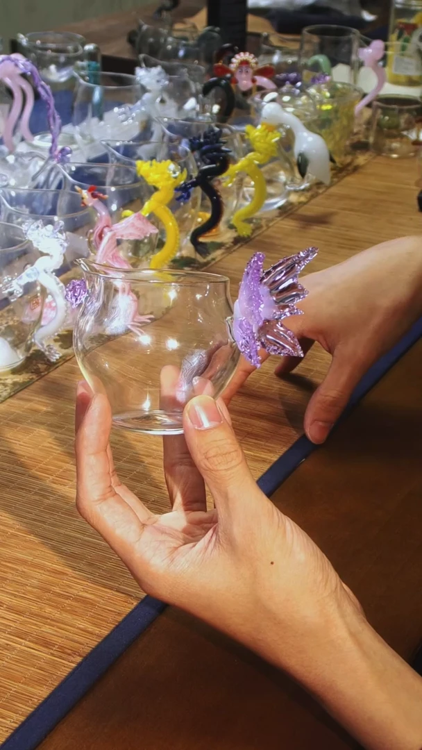 【闪购商品】蝴蝶公杯仙紫晶焱金标