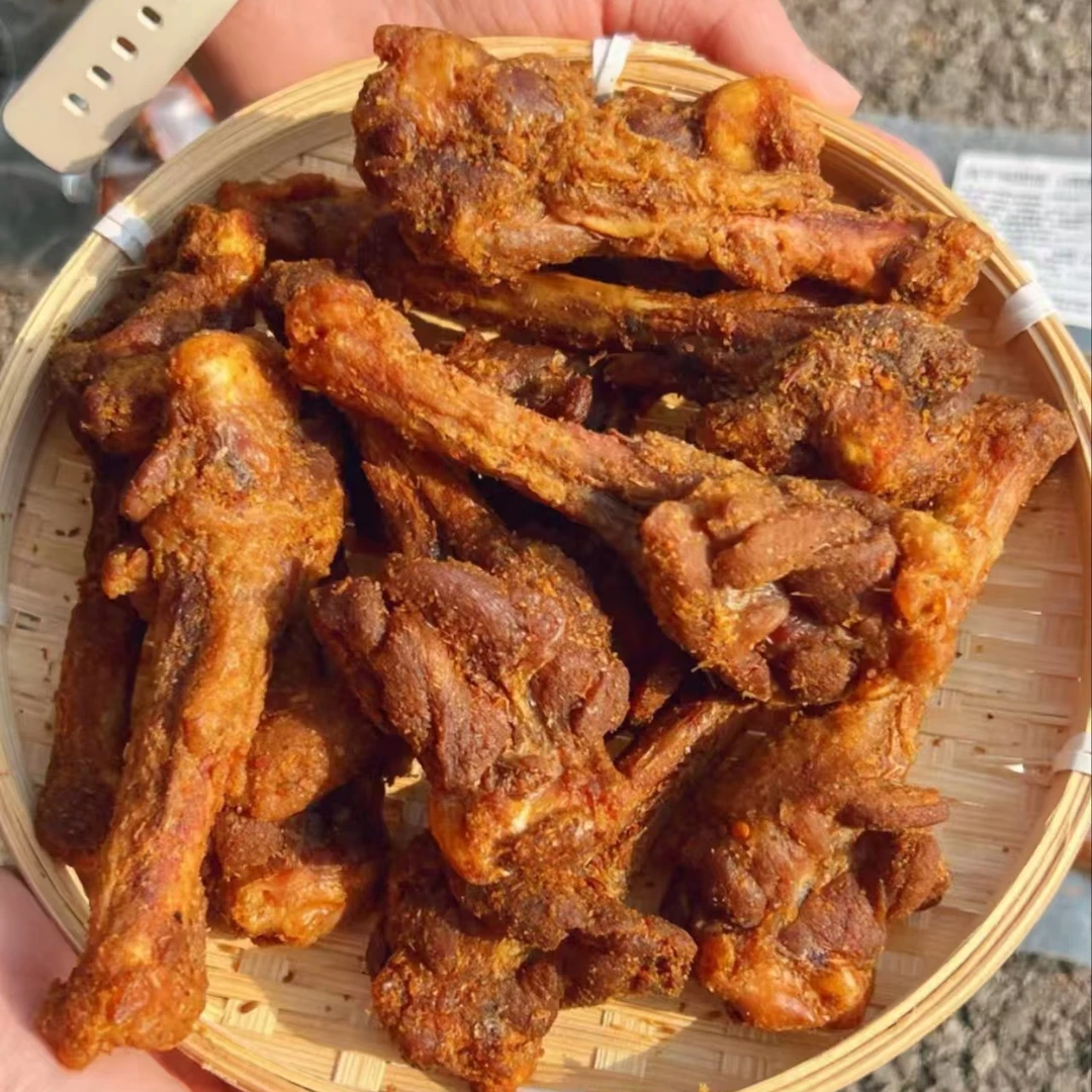 槿谷巷子元气村个大肉厚鸭肉鸭腿鸭翅根零食风干熟食下酒看球