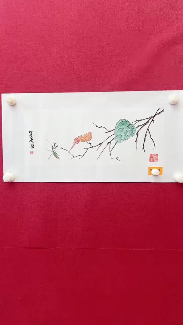 国画 柳晓叶老师绘画1平尺
