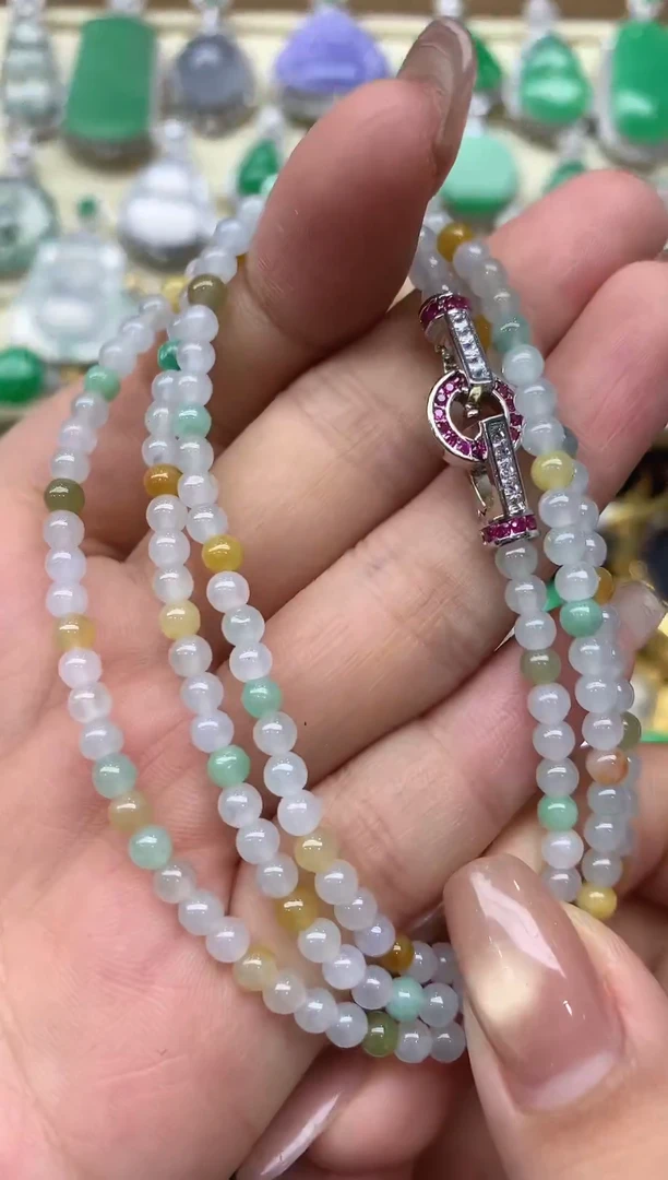 颈饰未镶嵌翡翠34-中国好珍宝