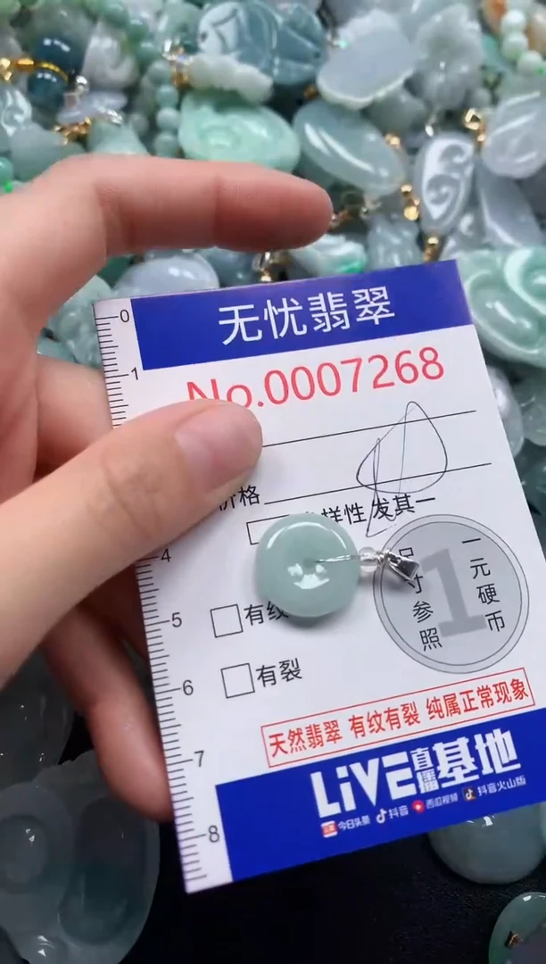 颈饰未镶嵌翡翠7268