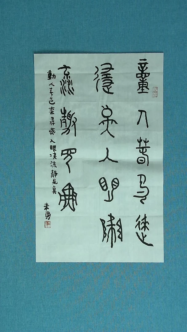 【闪购商品】书法187 安徽朱勇中书协54*34