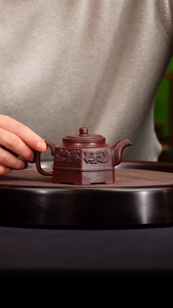茶壶紫砂宜兴紫砂原矿壶