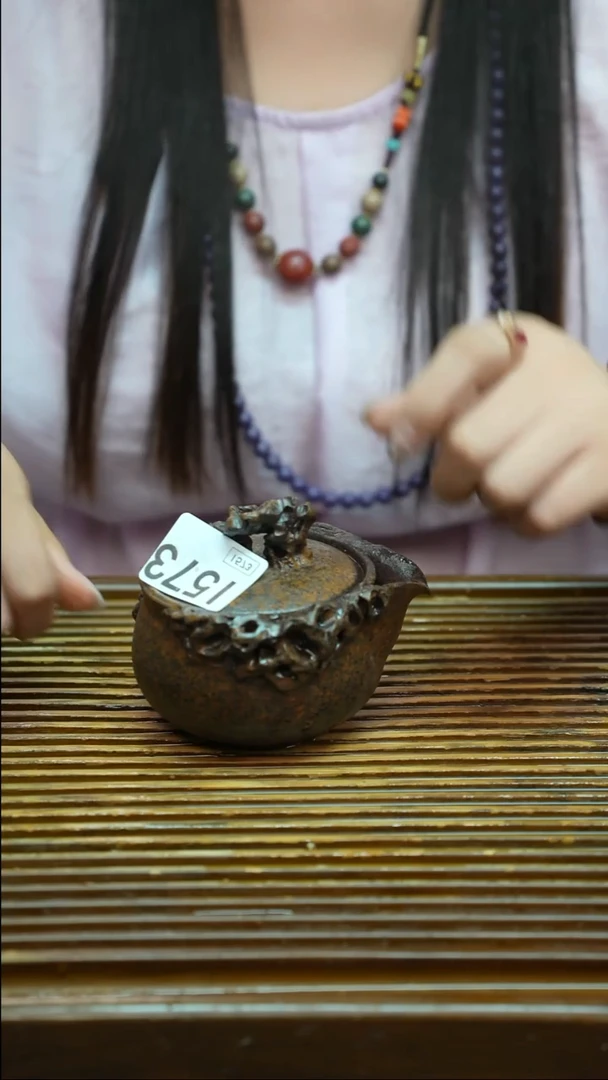万古烧粗陶手工茶具
