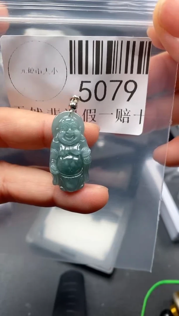 翡翠未镶嵌吊坠(不含链)5079