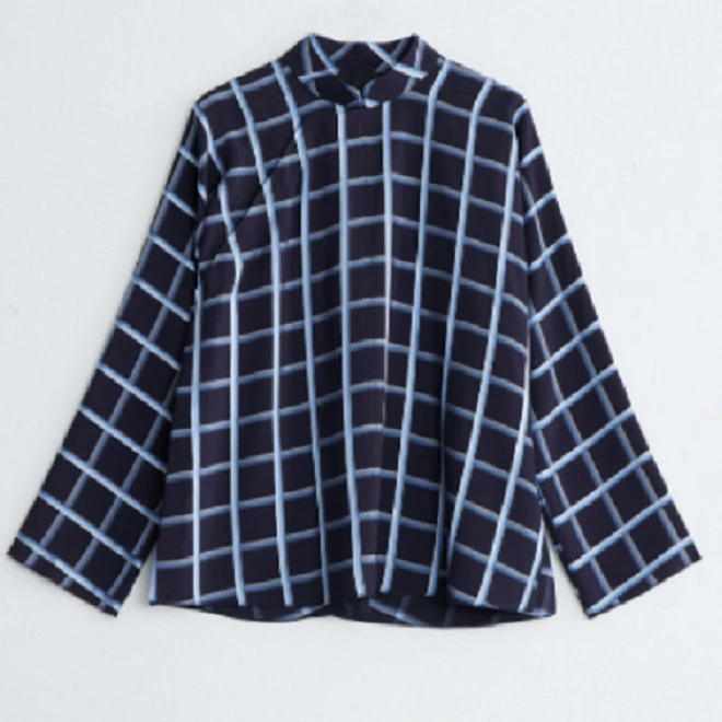 YMB010021YCHE【贵姐NICOLE】（换图）新春贺岁系列时尚百搭格纹套装