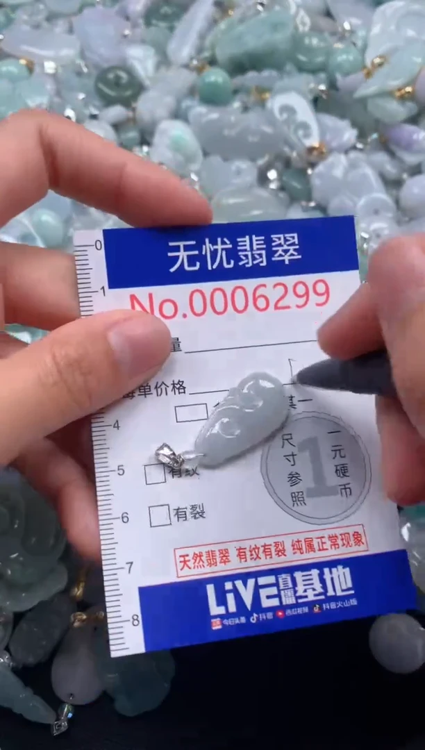 颈饰未镶嵌翡翠6299