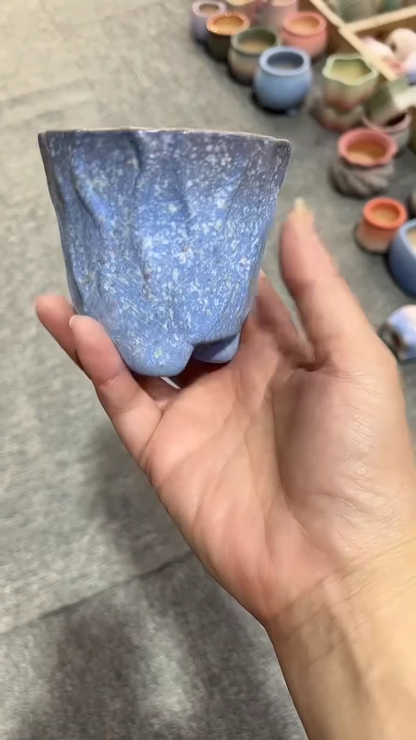 麦饭石粗陶多肉花盆