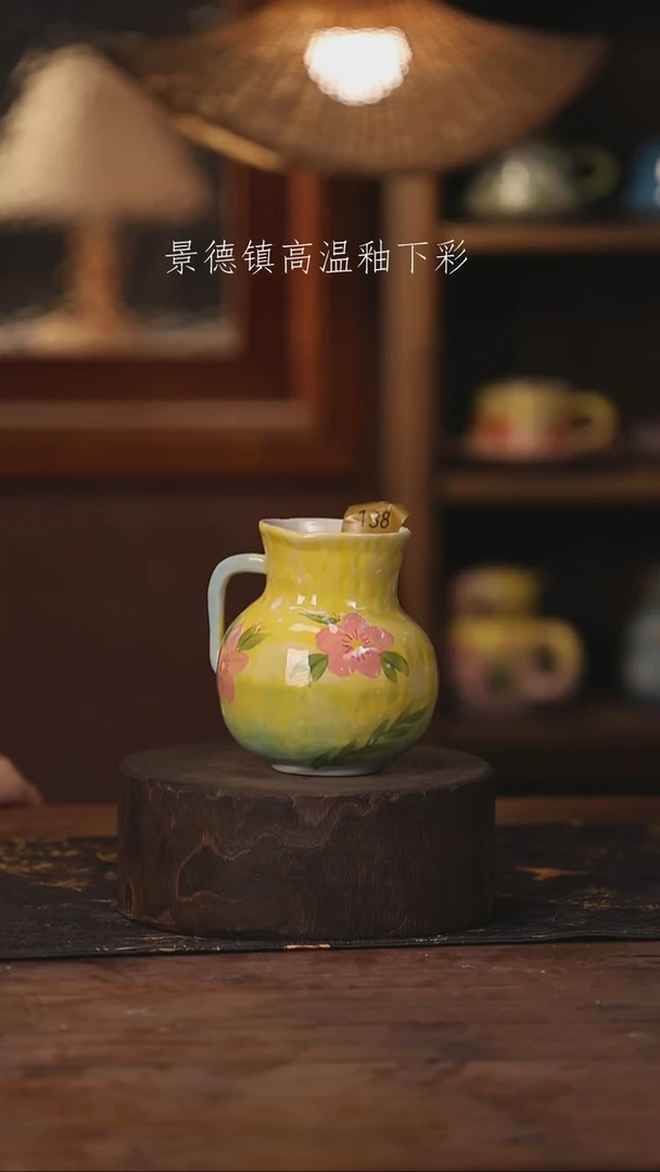 陶瓷景德镇高温釉下手绘陶瓷138