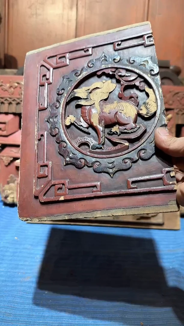 香樟木多***ฅ东阳老木雕