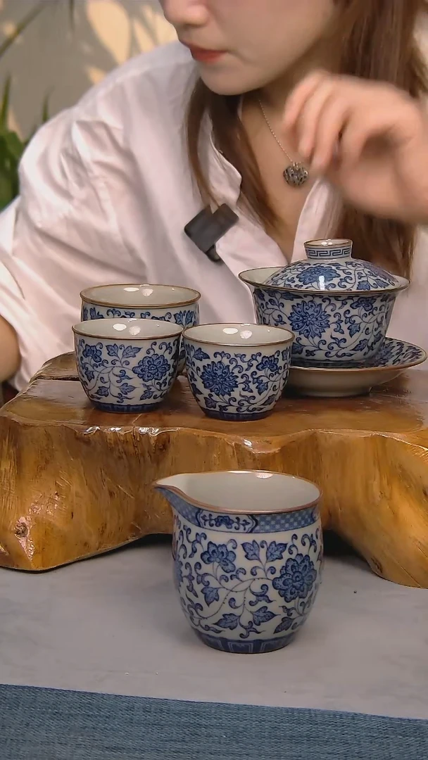 简装家用款5件套 陶瓷家用茶具系列