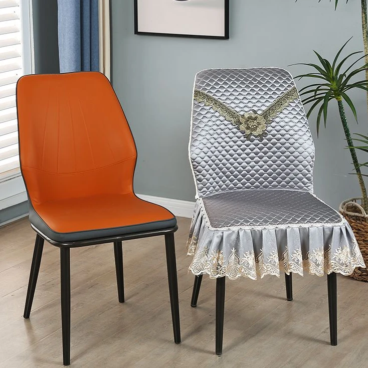 葫芦椅套弧形椅子套罩全包防滑家用北欧轻奢餐椅套罩坐垫四季通用