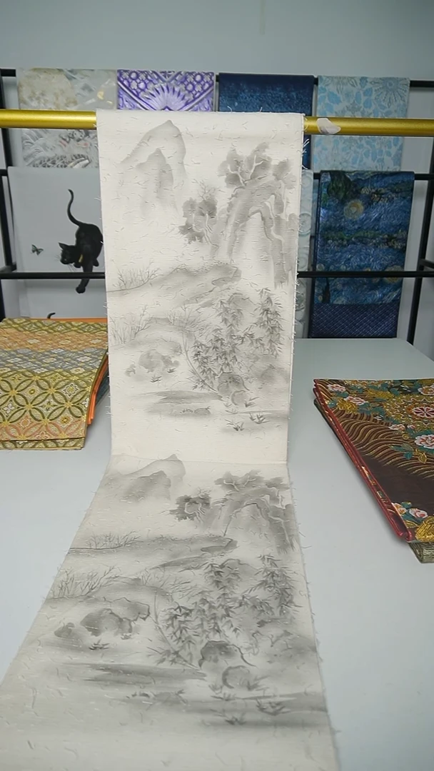 织绣织锦40全通水墨