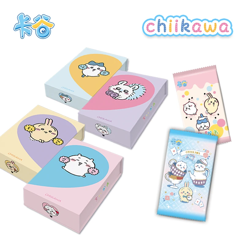 【端盒】【波】卡谷 chiikawa 萌力日记 吉伊卡哇 国产二创卡牌盲盒