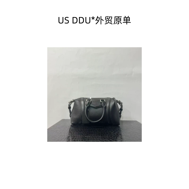 A272 黑色小号机车包手提斜挎包5048/M029