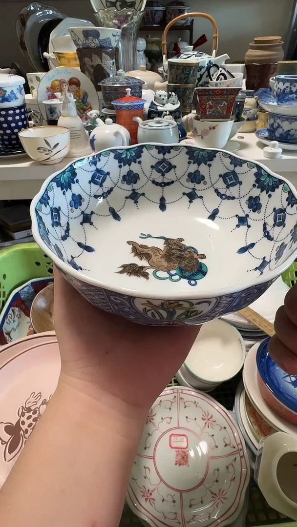 中古瓷器默认微瑕，不退不换-啟德