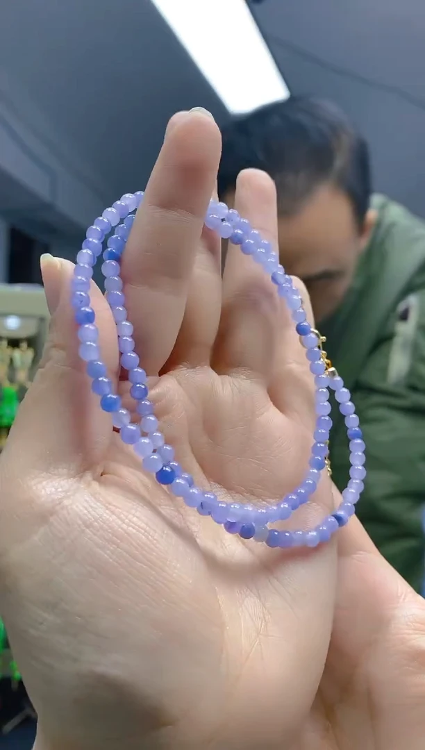 【闪购商品】翡翠耳饰合金0319翡翠锁骨链