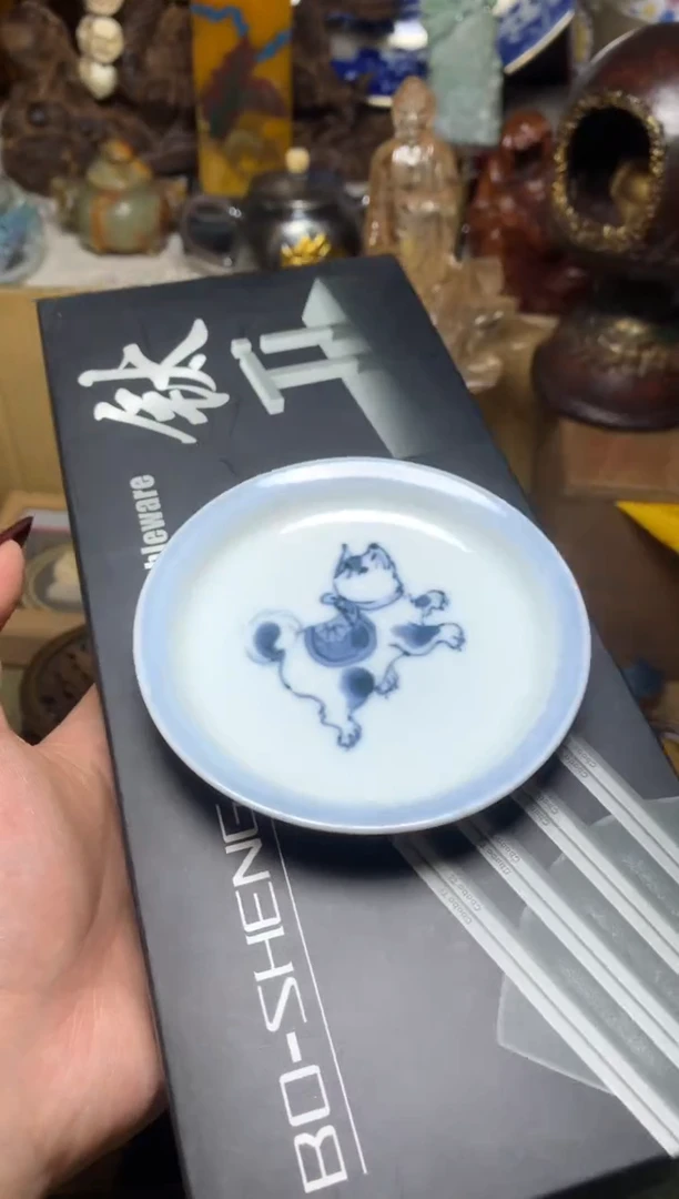 紫砂盖碗瓷器默认微瑕瓷器