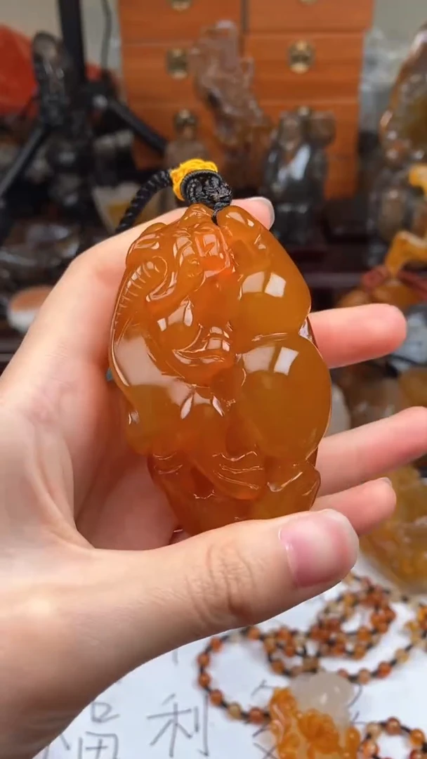 【闪购商品】玛瑙/玉髓颈饰未镶嵌AA