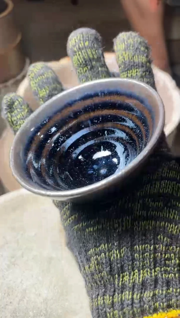茶盏77  叶紫建盏叶紫建盏