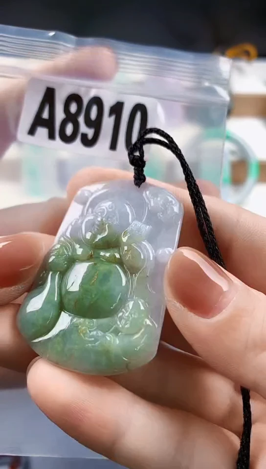 颈饰未镶嵌翡翠天然翡翠吊坠挂件